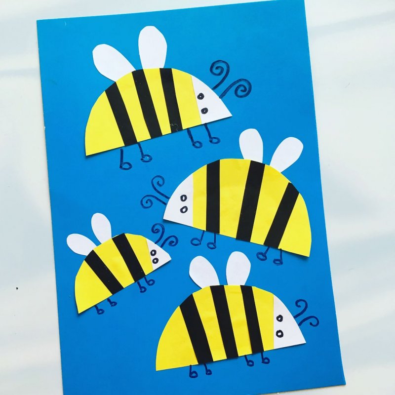 Пчелка поделка для детей 4-5 лет