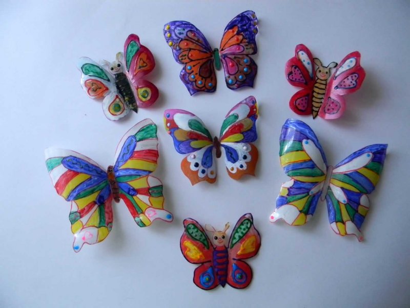 Бабочка поделка для детей