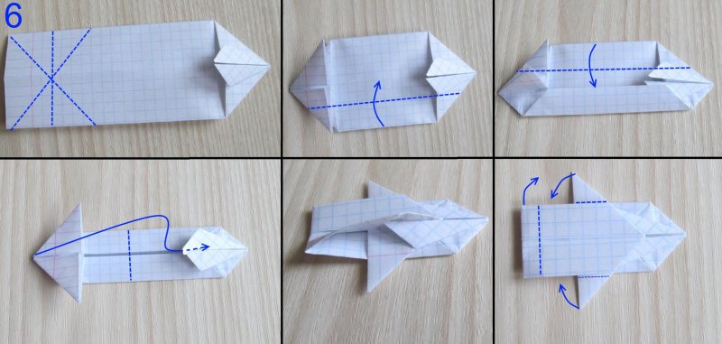 Оригами танк из бумаги пошаговая инструкция для детей