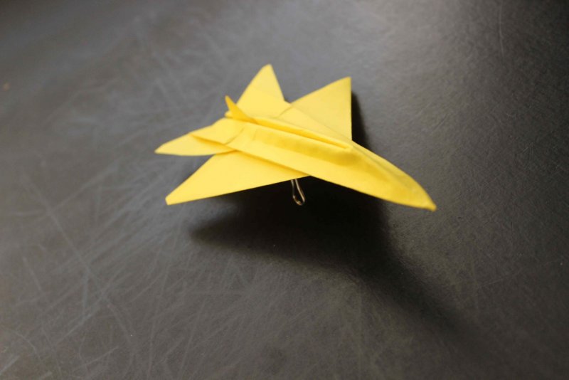 Оригами самолет и кораблик