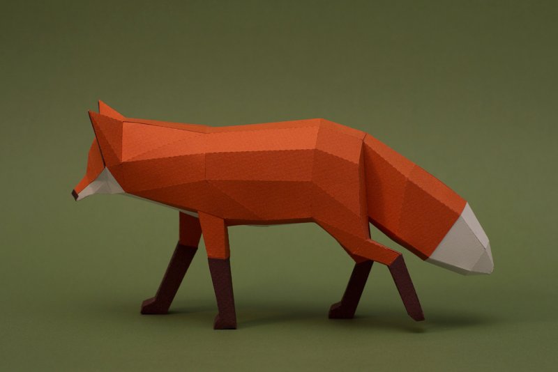 Животные из бумаги