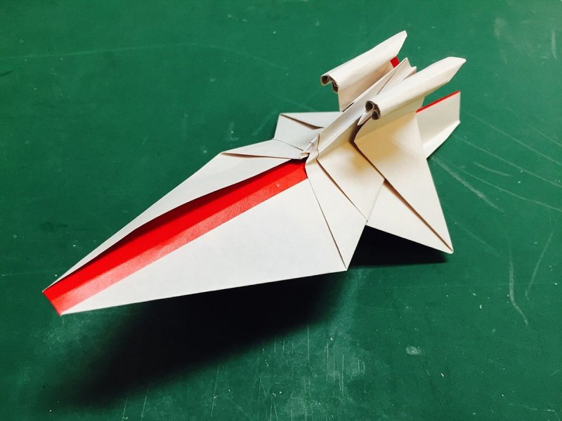Naboo Starfighter оригами