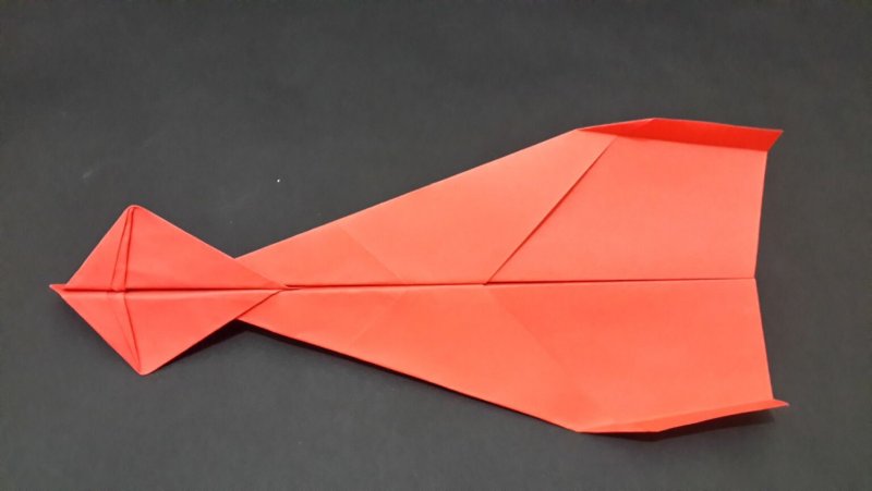 Оригами самолет бомбардировщик