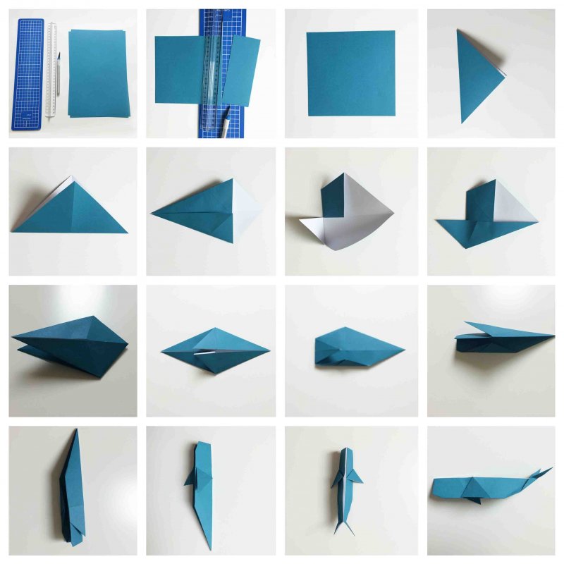 Оригами Кашалот