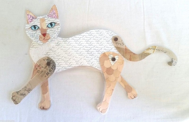 Paper Art кошка