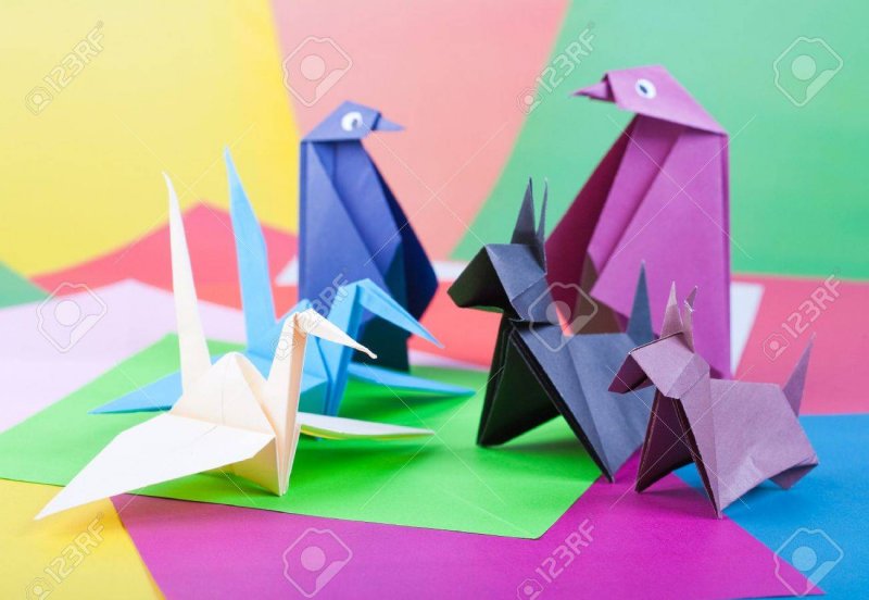 Волшебный мир оригами для детей