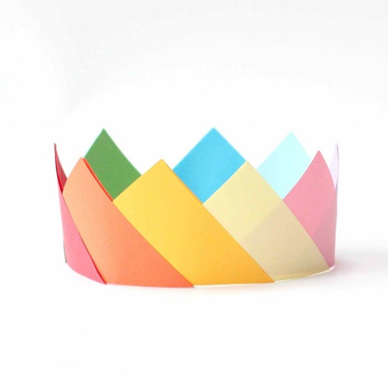 Бумажные короны для праздника