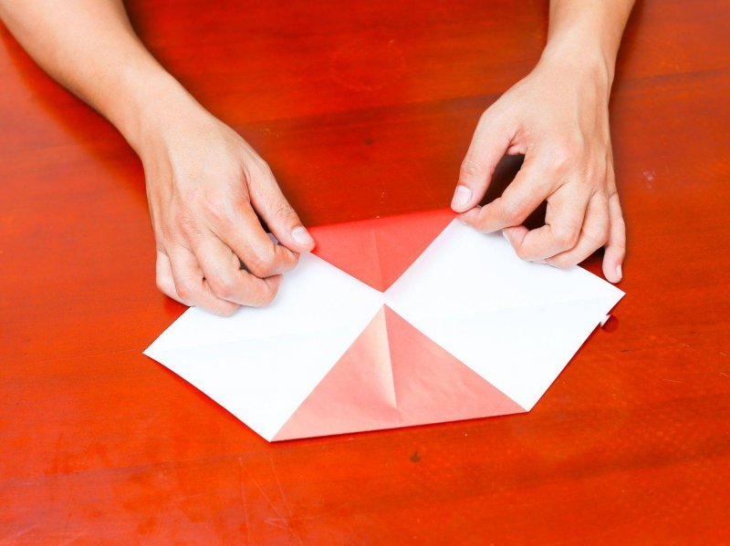 Оригами лягушка пошаговая инструкция
