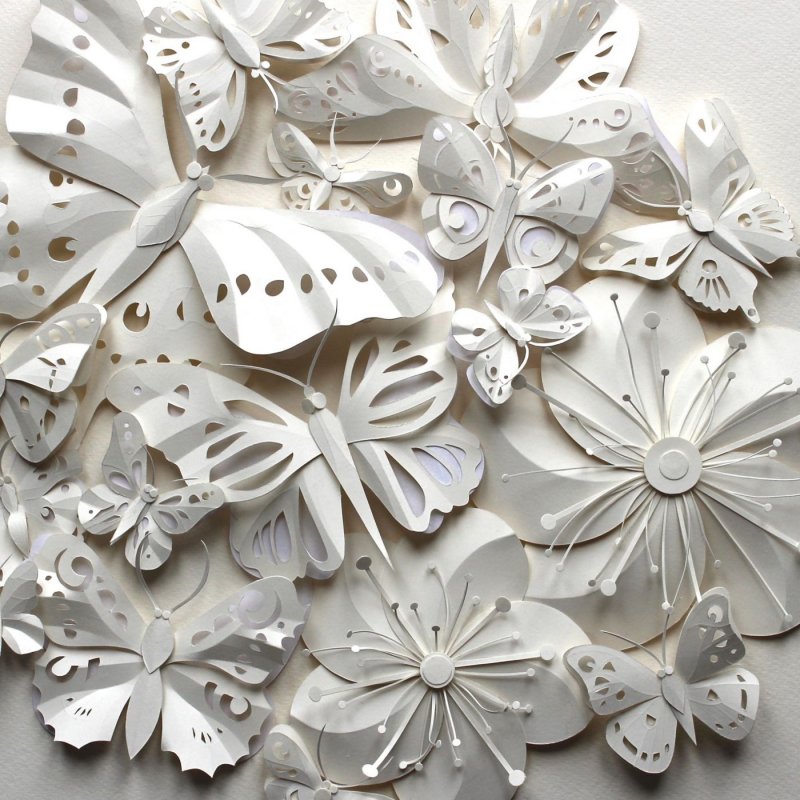 Бумажной пластики Helen Musselwhite