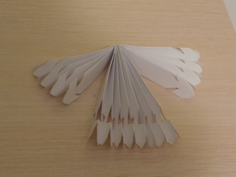 Технология 4 класс ангел из бумаги
