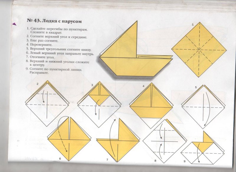 Как сделать оригами лягушку из бумаги а4
