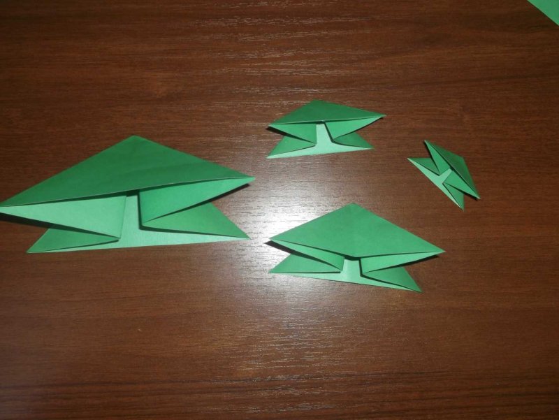 Оригами базовые формы схемы