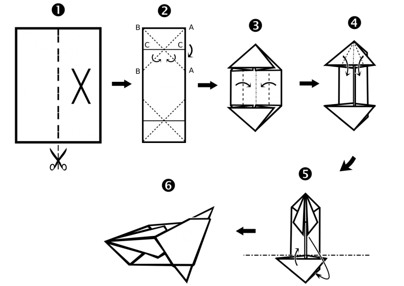 Поделка Снегурочка оригами