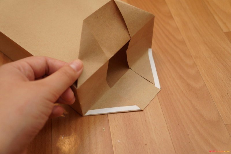 Упаковочный пакет из бумаги
