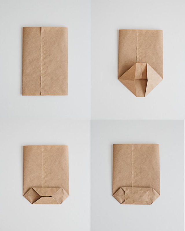 Бумажный пакет своими руками