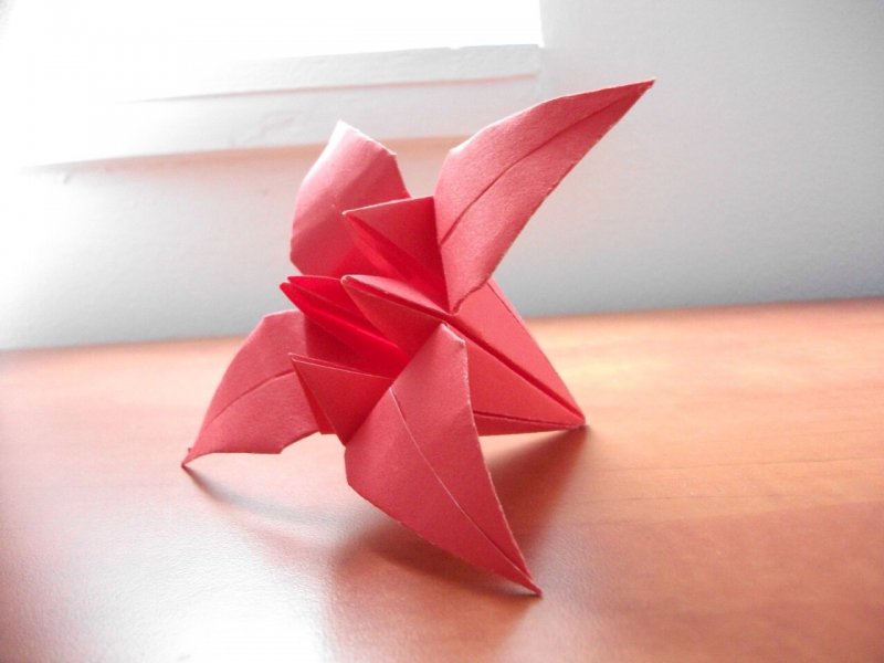 Очень красивое оригами