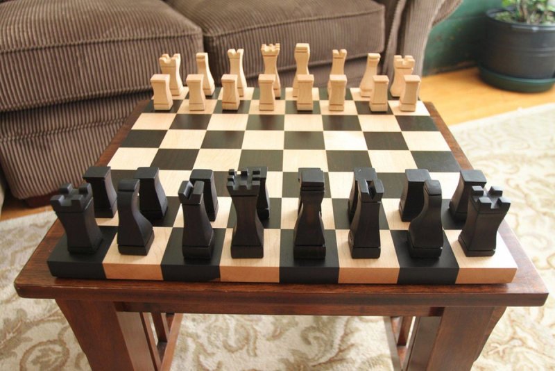 Оригинальные шахматы своими руками