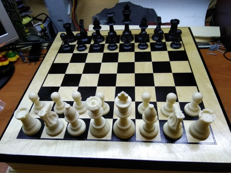 Шахматная доска своими руками