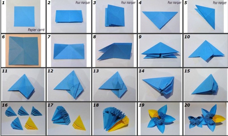 Оригами из бумаги своими руками поэтапно