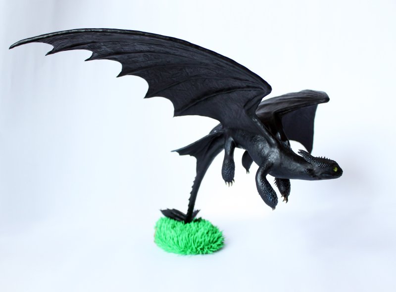 Лего дракон ночная фурия