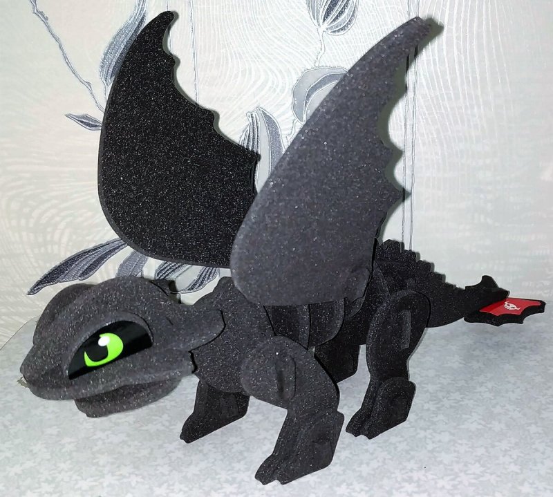 Ночная фурия дракон игрушка