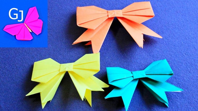 Оригами из бумаги для детей лягушка