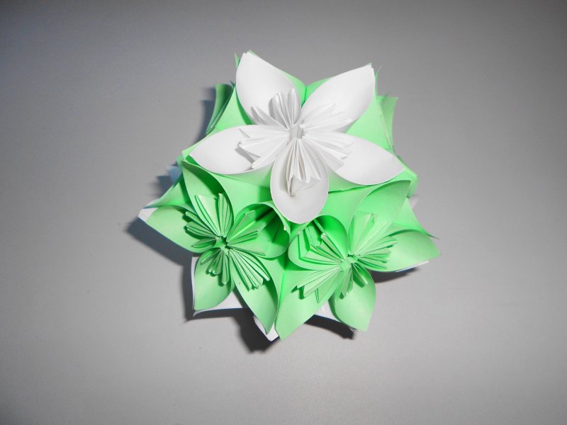 Оригами цветы для детей