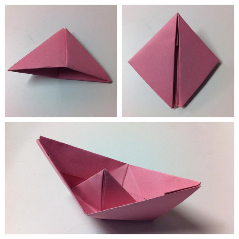 Оригами мопсик