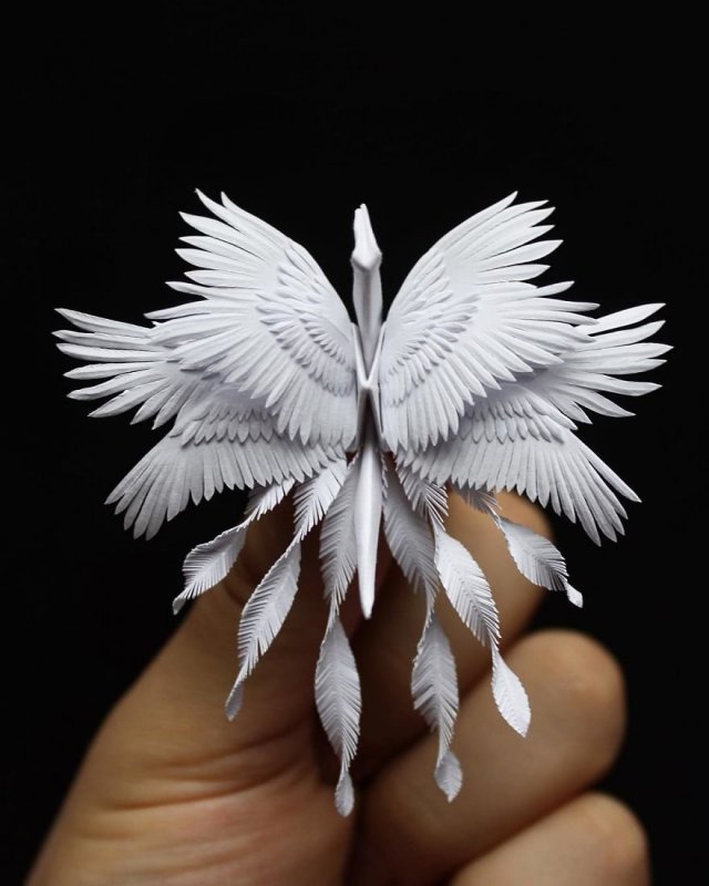 Оригами модульное лебит