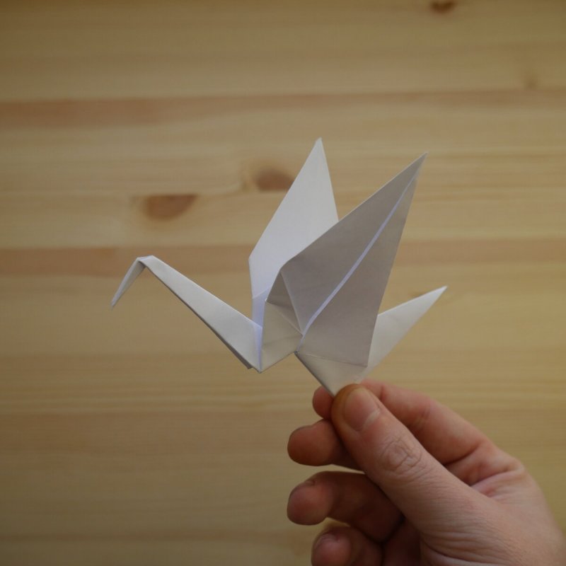 Журавль Цуру оригами