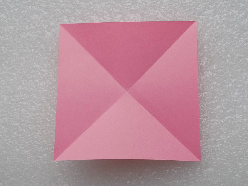 Оригами из маленького квадрата бумаги
