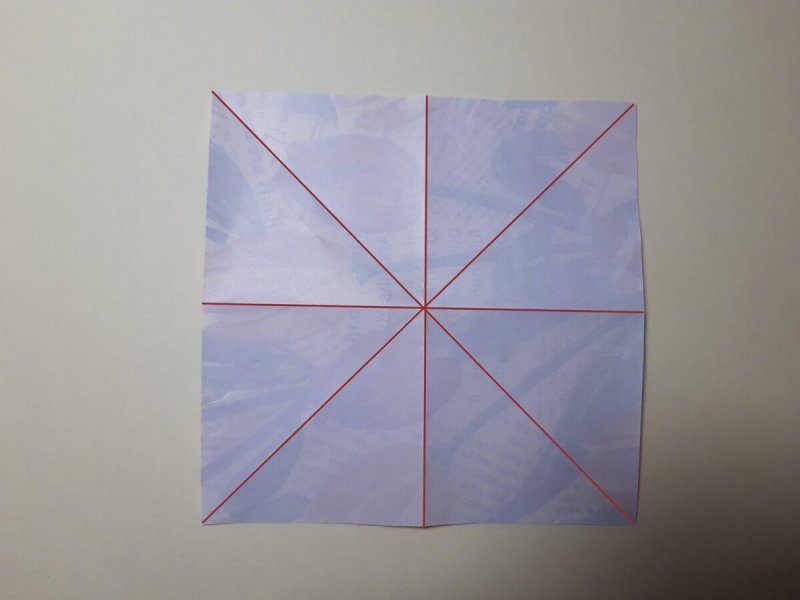 Базовый квадрат оригами