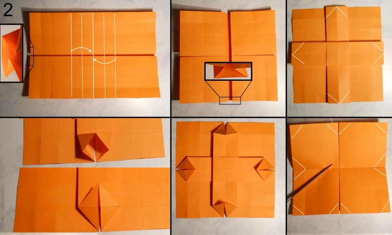 Квадратное оригами