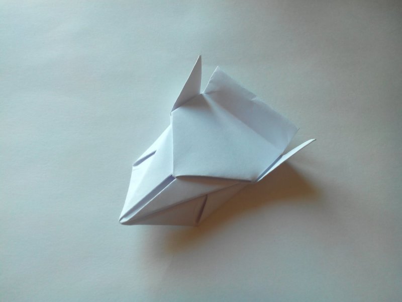 Гоночная машинка оригами