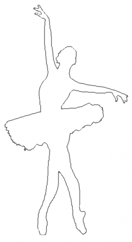 Панно балерина на стену