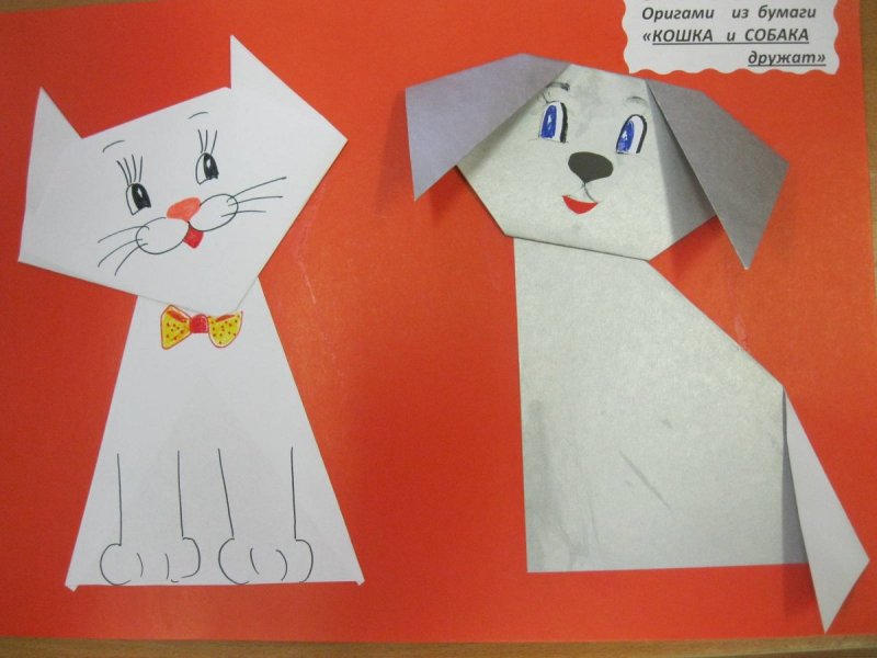 Конструирование из бумаги для дошкольников