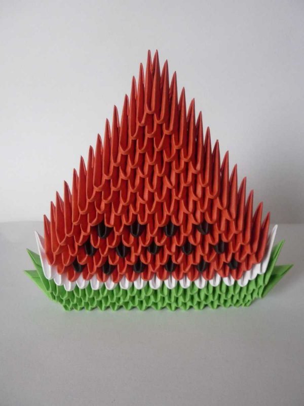 Пингвинчик модульное оригами