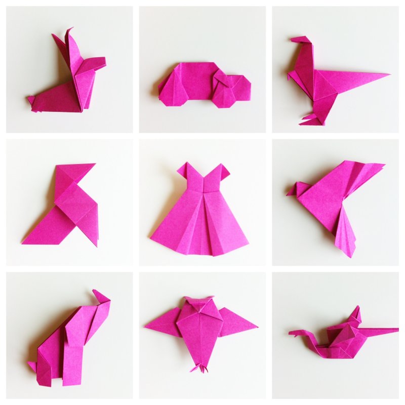 Популярные оригами