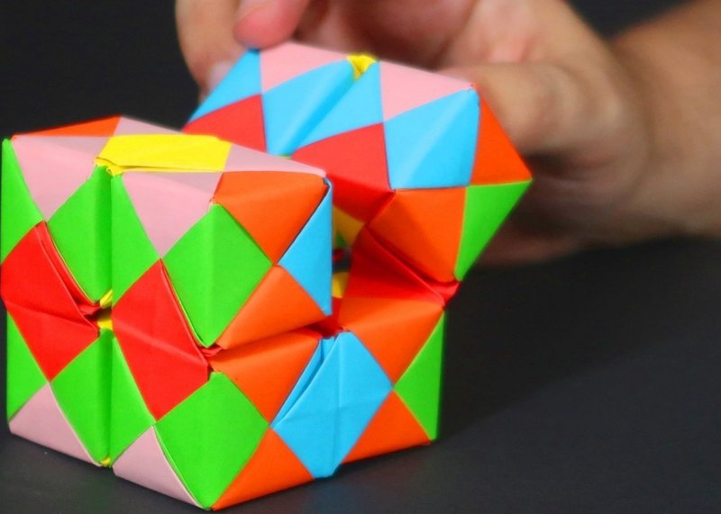 Модульное оригами куб