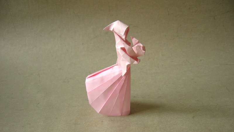 Бумажный человек оригами
