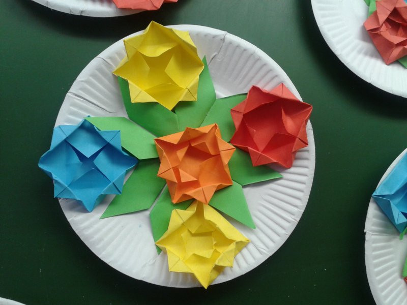 Уроки труда в начальной школе оригами