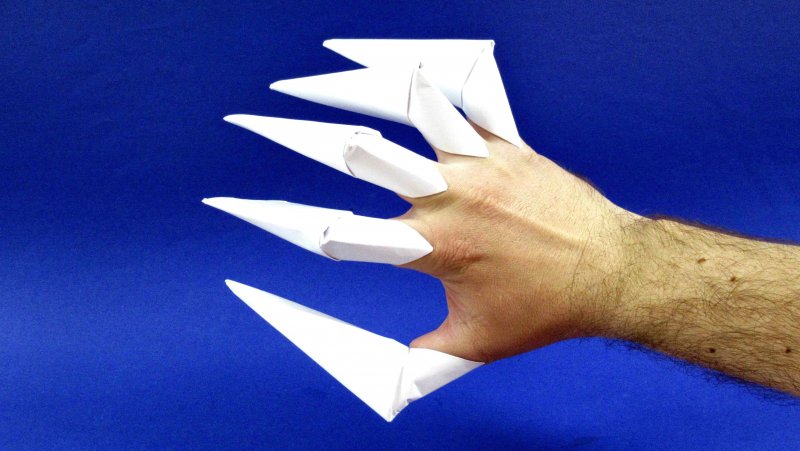 Оригами для пальцев