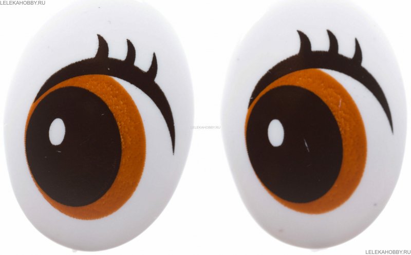 Глаза для игрушки бычка