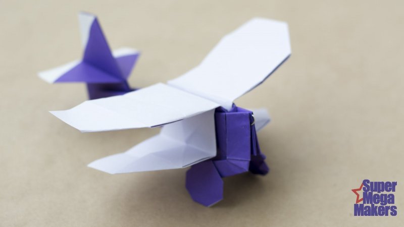 Поделки из бумаги оригами самолеты
