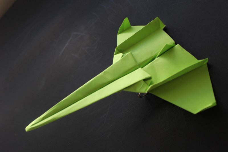Оригами самолет Роберт Лэнг