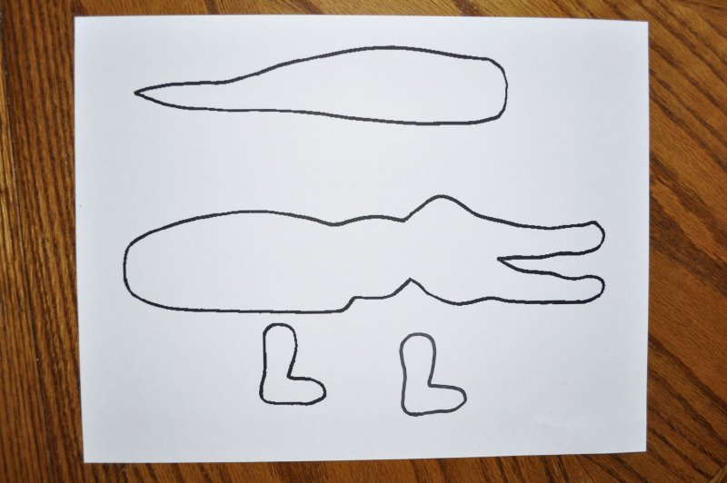 Трафарет жирафа для рисования для детей