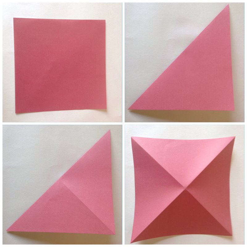 Поделки из квадратиков бумаги
