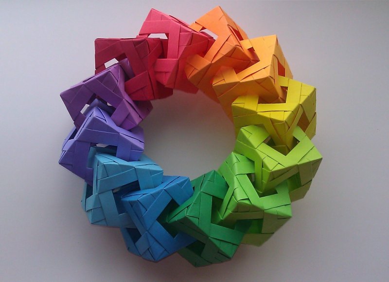 Оригами из бумаги
