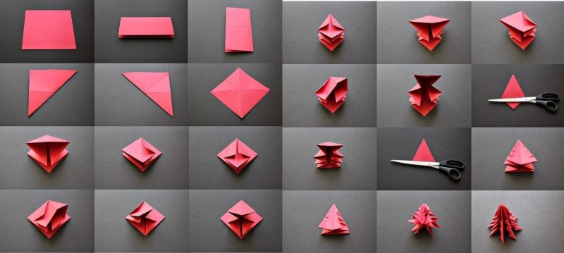 Интересные оригами из бумаги