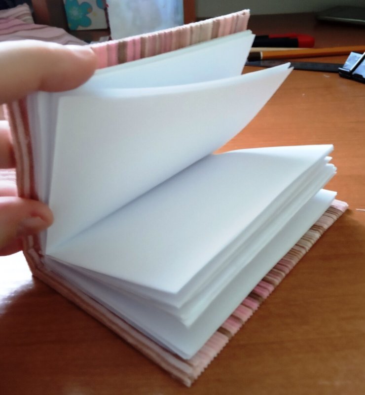 Блокнот своими руками из бумаги для детей